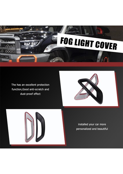 Araba Ön Sis Kapağı Kapağı Çerçeve Dekorasyon Aksesuarları Için Büyük Duvar Topu Gwm Poer Ute 2019 - 2022 (Yurt Dışından) fırsatları