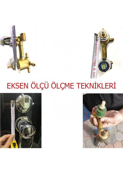 Ayrıntıshop Banyo Duşakabin Kompakt Batarya 4 Yollu modelleri