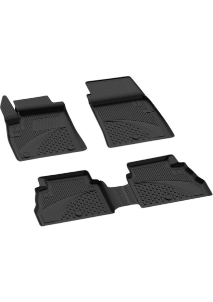 Ford Courier 2025 ve Sonrası 4.5d Paspas ve 3D Rizline Bagaj Havuzu Set modelleri