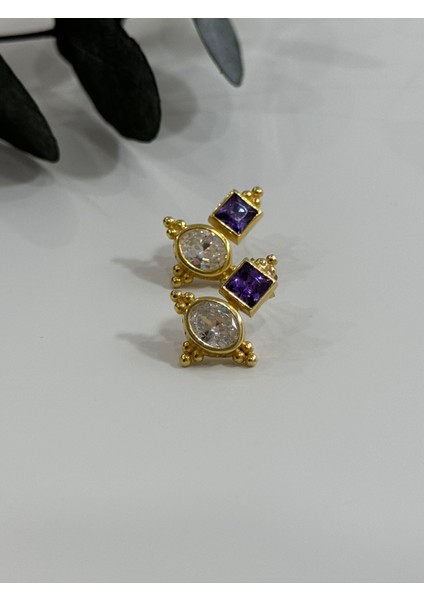 Ametist Gümüş Küpe fırsatları