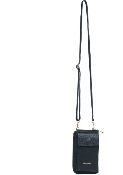 Kadın Çapraz Çanta Lısa Piumelli Bag D28 Black