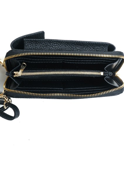 Kadın Çapraz Çanta Lısa Piumelli Bag D28 Black fırsatları