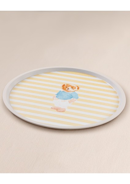 Philip Ayı Bear Yuvarlak Tepsi