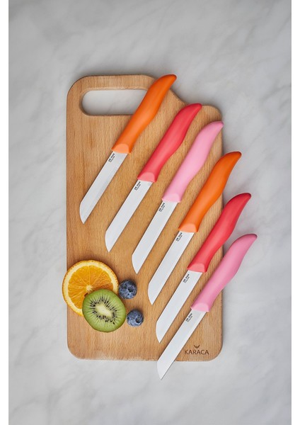 x Dr.Inox Sunberry 6'lı Sebze ve Meyve Bıçağı indirimleri