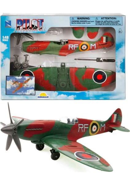 1:48 Savaş Uçağı Kit - Spit Fire modelleri