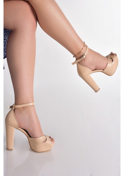 Beatriz Ten Vegan Platformlu Abiye Ayakkabı