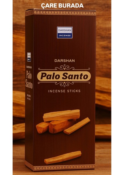 Darshan Incense - Palo Santo 20'li Çubuk Tütsü