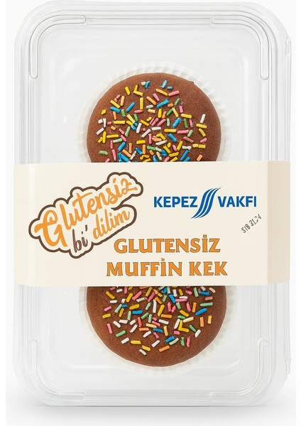 Kepez Ekmek Glutensiz 2'li Muffin Kek2*50 Gram (5 Adet) fiyatları