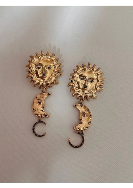 Güneş Ay Küpe modelleri