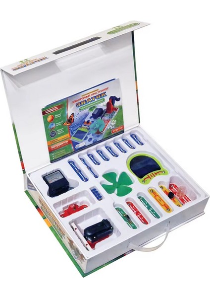 Znatok Çıtçıtlı Devreler Elektronik Deney Kiti Snap Circuits Alternatif Enerji 50 Proje