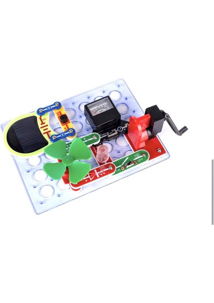 Znatok Çıtçıtlı Devreler Elektronik Deney Kiti Snap Circuits Alternatif Enerji 50 Proje modelleri
