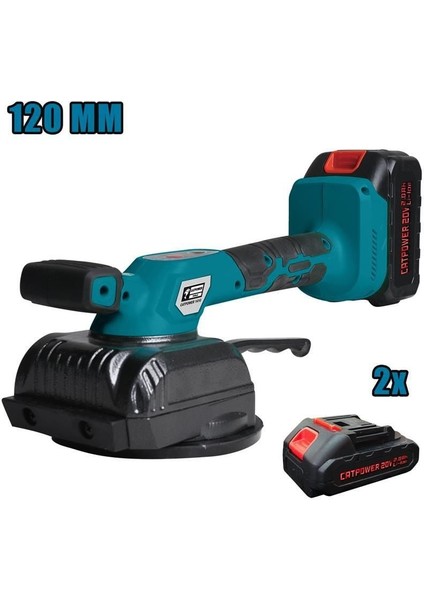 Cat Power 1410 Akülü Fayans Titreşim Makinası 20 Volt