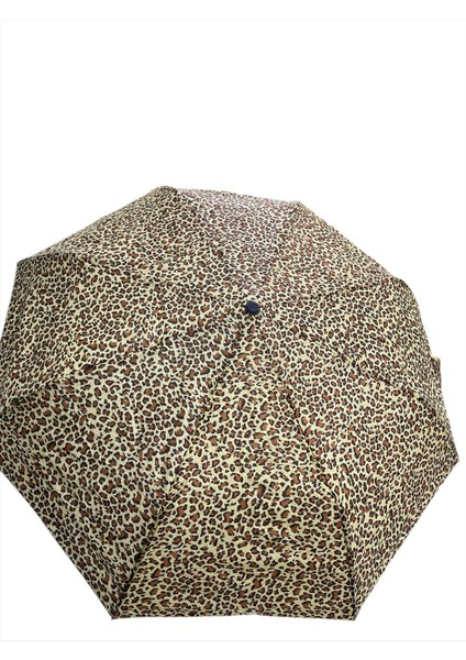 Leopar Desenli Otomatik Kdın Şemsiye Sarı 710060 fırsatları