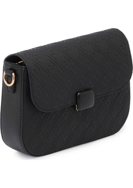 Siyah Print Kadın Omuz Çantası - S25K1PR09172-P1Q fiyatları