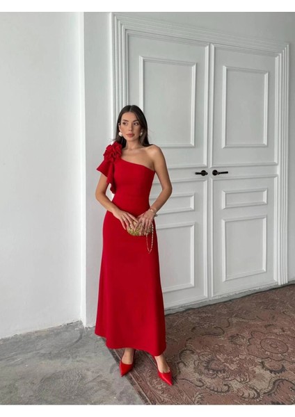 Kadın Tek Kol Elbise modelleri