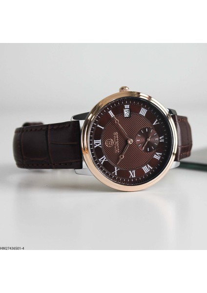 HM27436S01-4 Deri Kordonlu Erkek Kol Saati modelleri