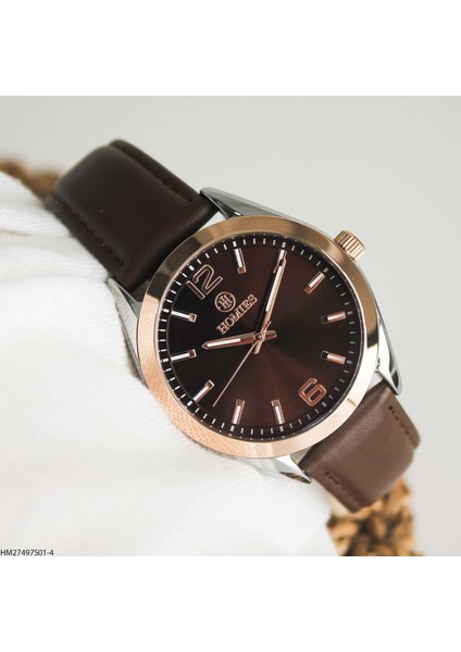 HM27497S01-4 Deri Kordonlu Erkek Kol Saati fiyatları