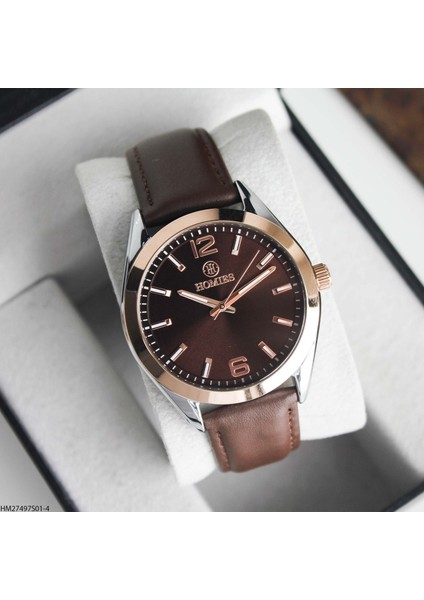 HM27497S01-4 Deri Kordonlu Erkek Kol Saati modelleri