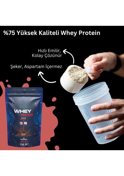 Whey Protein Çikolata 750 gr fırsatları