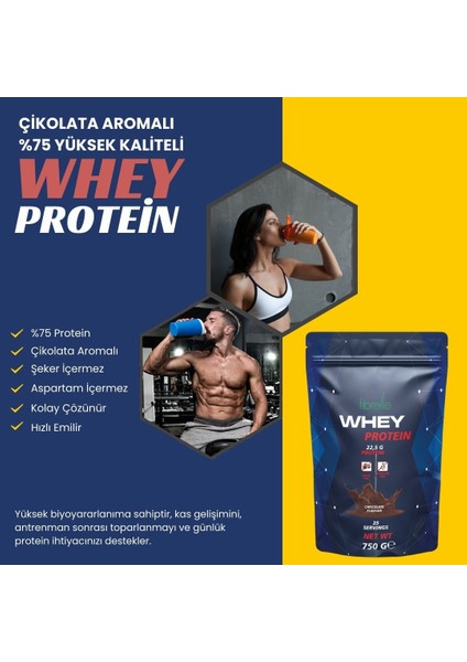 Whey Protein Çikolata 750 gr indirimleri