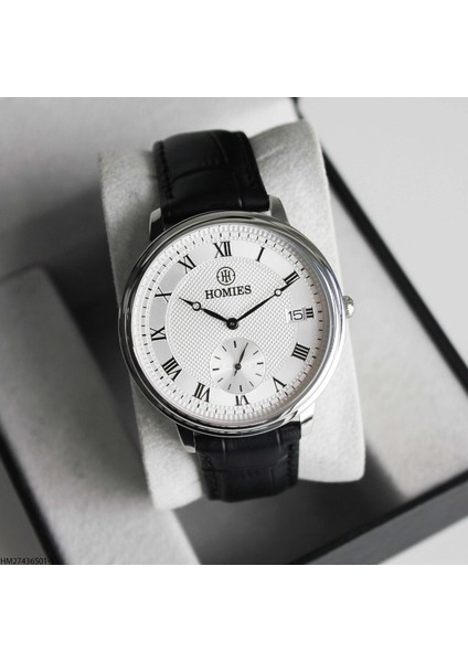 HM27436S01-1 Deri Kordonlu Erkek Kol Saati modelleri