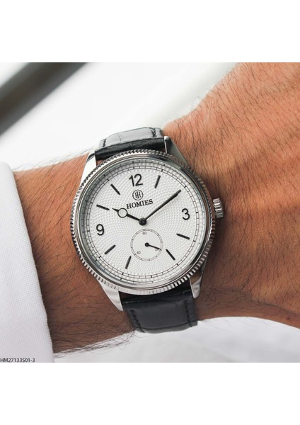 HM27133S01-3 Deri Kordonlu Erkek Kol Saati modelleri