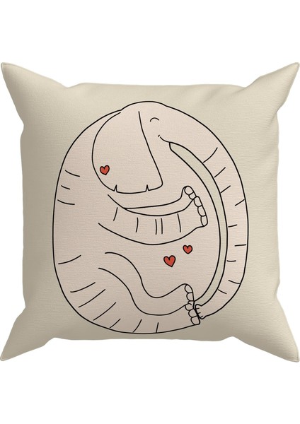 Sweet Animals Kırlent Kılıfı DS73