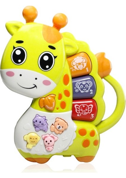 Işıklı ve Müzikli Zürafa Bebek Piyanosu modelleri