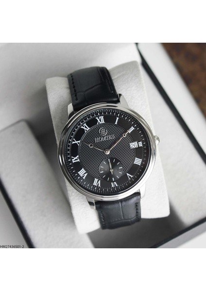 HM27436S01-2 Deri Kordonlu Erkek Kol Saati