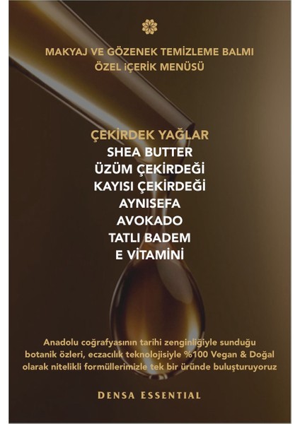 Makyaj & Gözenek Temizleme Balmı 50 ml Arındırıcı/yenileyici/nemlendirici/besleyici/parlaklık