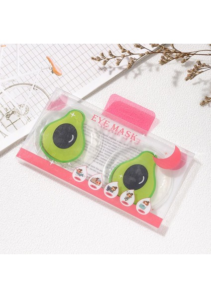 Armut Desenli Soğuk Sıcak Jel Göz Maskesi Buz Rahatlatıcı Kozmetik Yüz Yogası 2'li Maske fiyatları