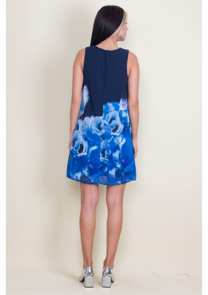 Şifon Detaylı Elbise