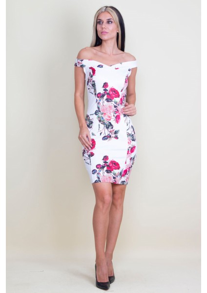 Çiçek Desenli Elbise