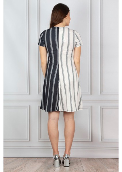 Kadin Kemik Göğüs Detayli Elbise 26N14304 indirimleri