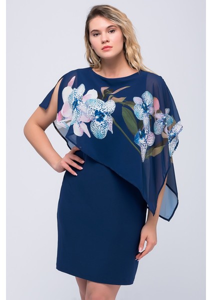 Şifon Detaylı Elbise modelleri