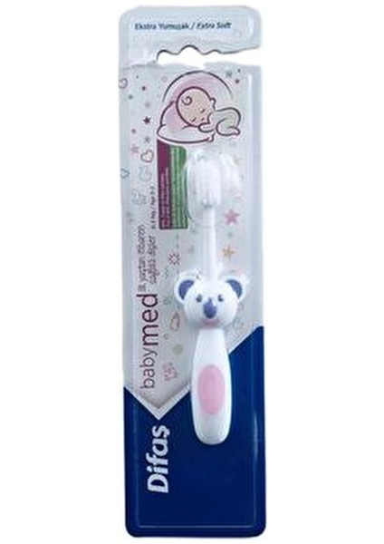 Babymed 0-3 Yaş Extra Yumuşak Diş Fırçası BPA İçermeyen Güvenli Malzeme ile modelleri