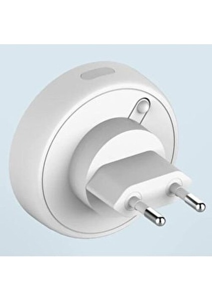 Sensörlü Prizli Gece Lambası 40-50 W E-27 Duy Tipi Sıcak Beyaz LED Ampul