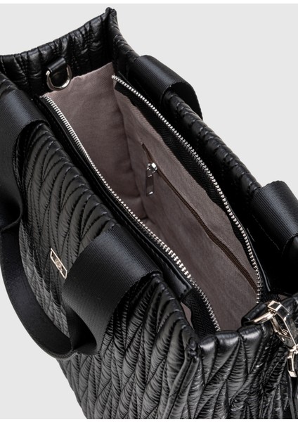 Suni Deri Kolon Saplı Fermuarlı Nikel Aksesuarlı El Çantası fırsatları