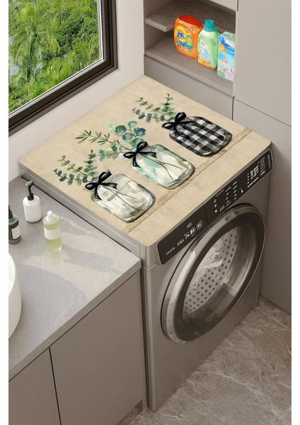 Çamaşır Kurutma Makinesi Matı Örtüsü 60X60CM Kaymaz Sıvı Geçirmez Silinebilir 27251010