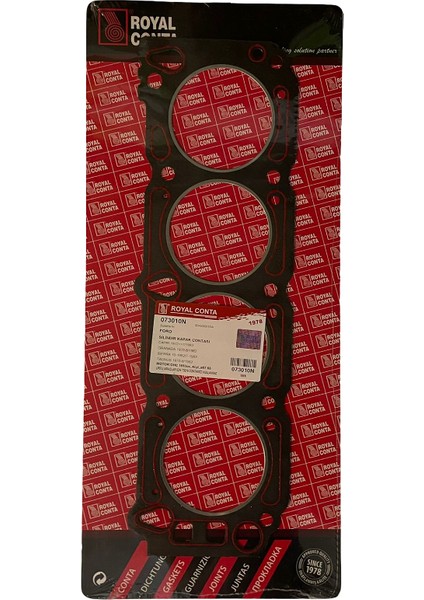 Ford Taunus 1.6 1976> Silindir Kapak Contası | Royal Conta 073010N - 92HX 6051 Da