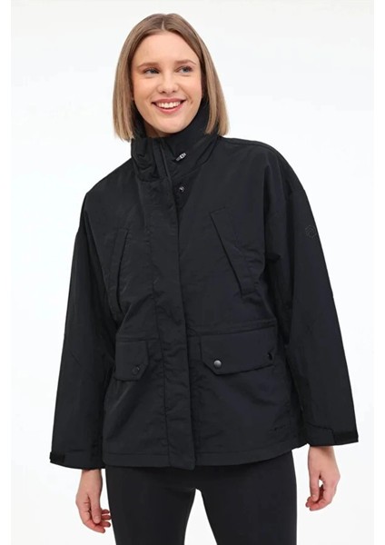 Lumlumberjack Eleta 64OUT25400 Kadin Mont - Siyah