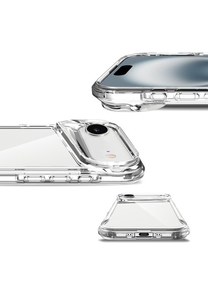 iPhone 17 Air Kılıf Zore T-Max Kapak - Şeffaf