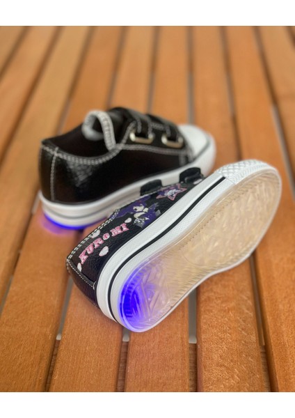 Kuromi Çocuk Convers, Kız Çocuk Günlük Ayakkabı, Işıklı Çocuk Ayakkabı (31-35 Numara Aralığı Işıksızdır) modelleri