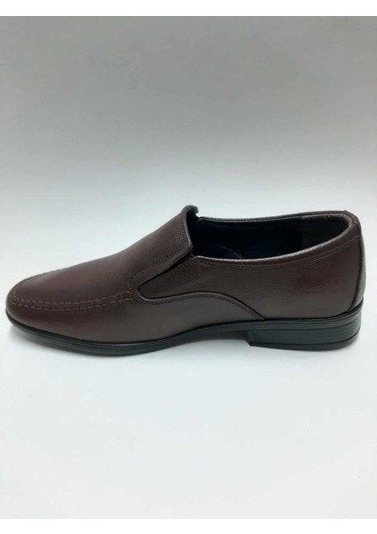 Hakiki Deri Hafif Bağcıksız Klasik Yazlık Kahverengi Erkek Ayakkabı C-89ZM85 modelleri