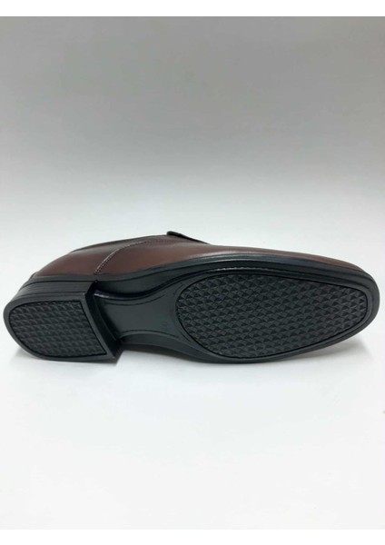 Hakiki Deri Hafif Bağcıksız Klasik Yazlık Kahverengi Erkek Ayakkabı C-89ZM85 fırsatları