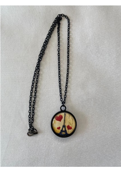 Eiffel Kulesi Figürlü Kolye modelleri