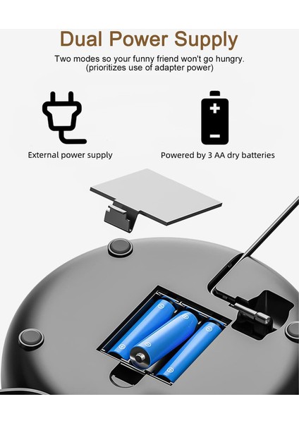 Otomatik Kedi Besleyici 4l Kapasiteli Akıllı Evcil Hayvan Besleme Sistemi (Yurt Dışından) fırsatları