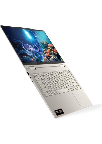 Yoga 7 Amd Ryzen 7 350 Cpu LPDDR5X 7500MHZ 16GB 1tb M2 SSD Copilot + Amd Ryzen Aı 50 Tops 14" OLED Wuxga Dokunmatik Ekran 83JR007XTR