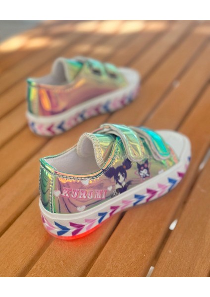 Kuromi Çocuk Convers, Kız Çocuk Günlük Ayakkabı, Işıklı Çocuk Ayakkabı (31-35 Numara Aralığı Işıksızdır) modelleri