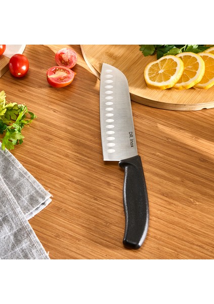 Dr. Inox Santoku Bıçağı 30 cm Siyah
